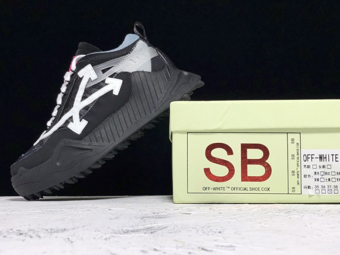 OFF-WHITE C/O ODSY-1000 SNEAKER BLACK