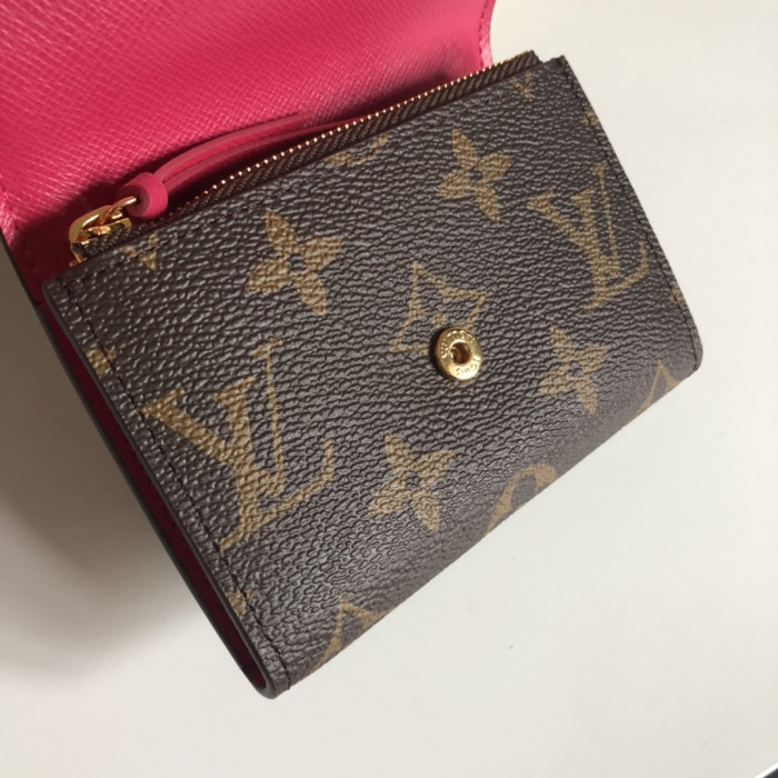 LOUI VUITTO WALLET PINK RED M41939 11*8