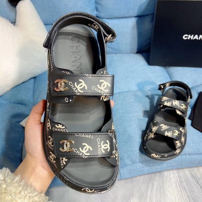 Ch*el slippers women(aaa)-002