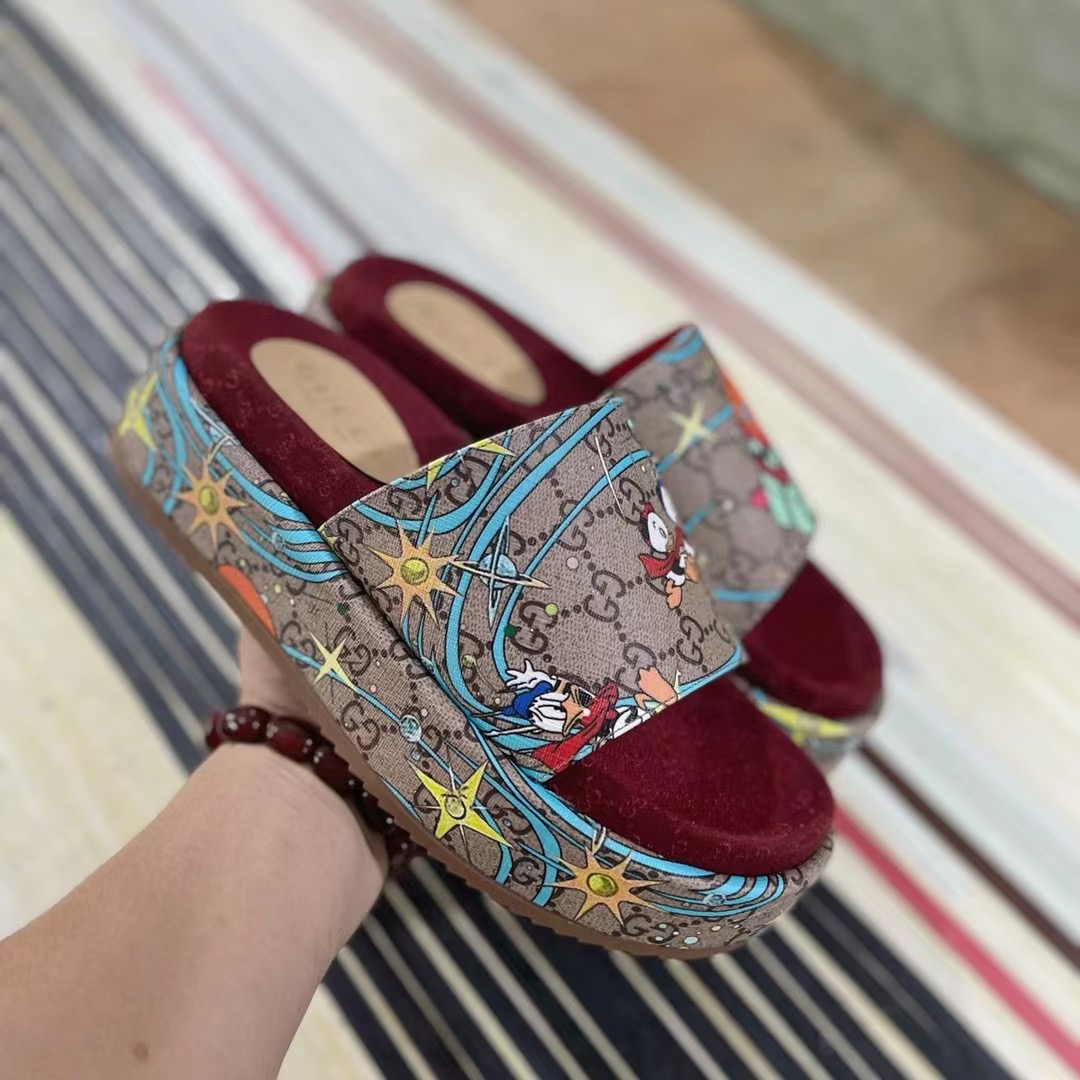 G*u*i slippers women(aaa)-145