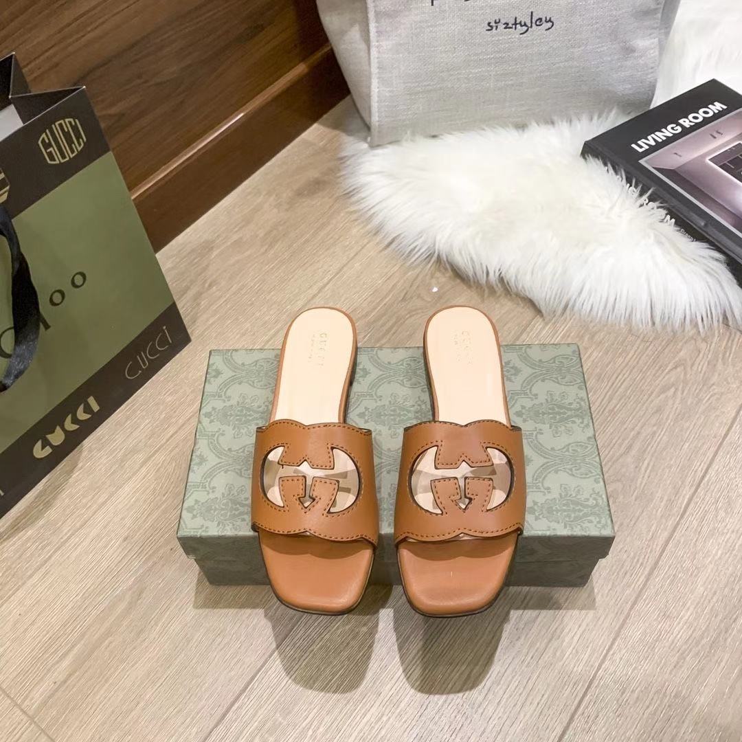 G*u*i slippers women(aaa)-153