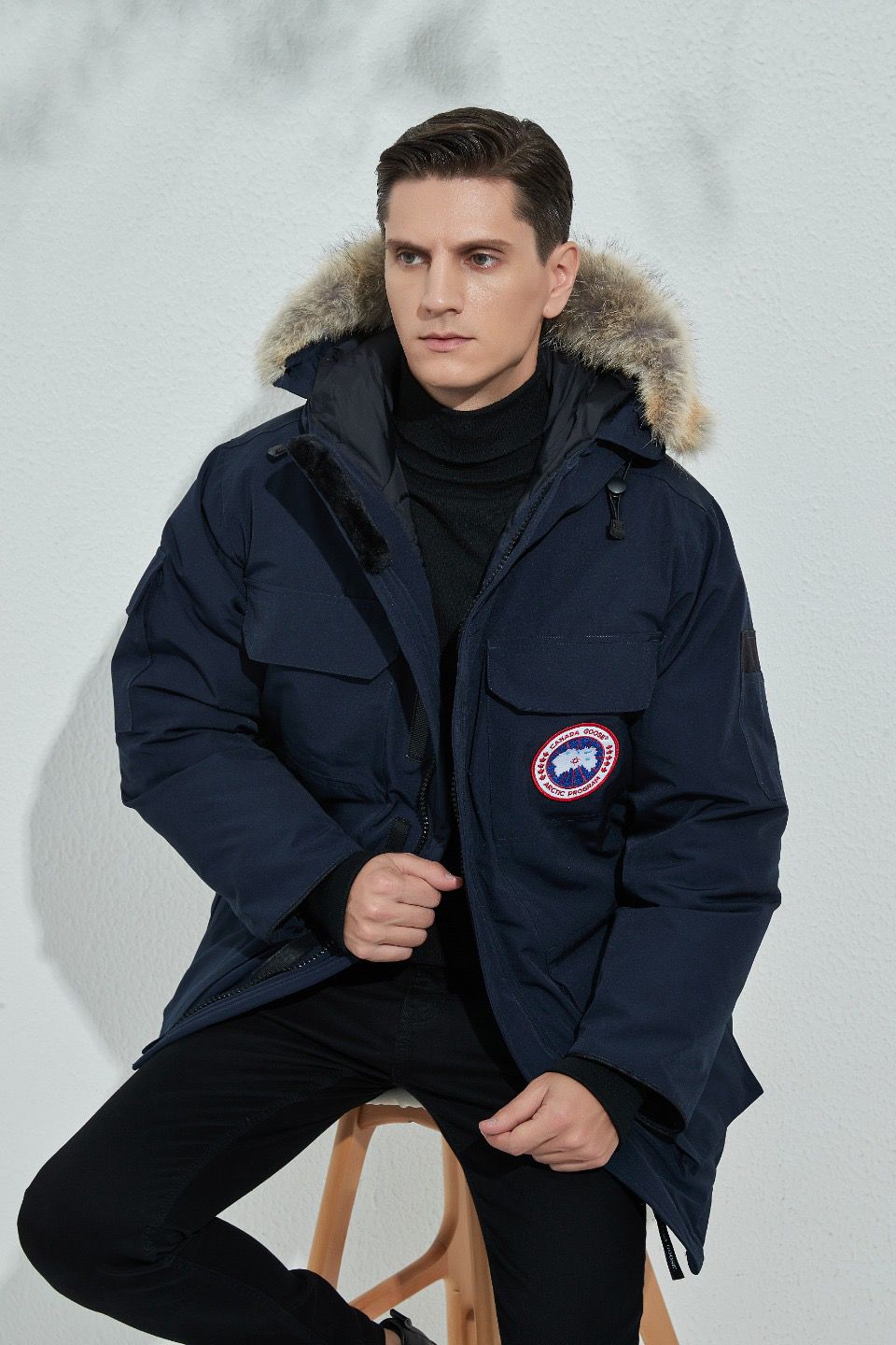 Can*a Go*e coat-205