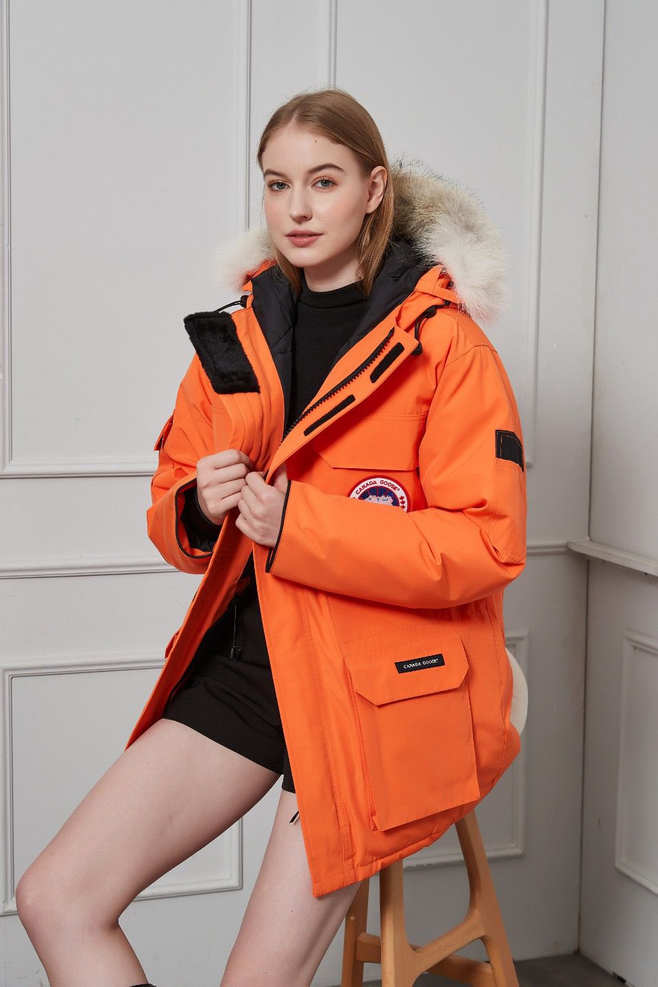 Can*a Go*e coat(women)-025