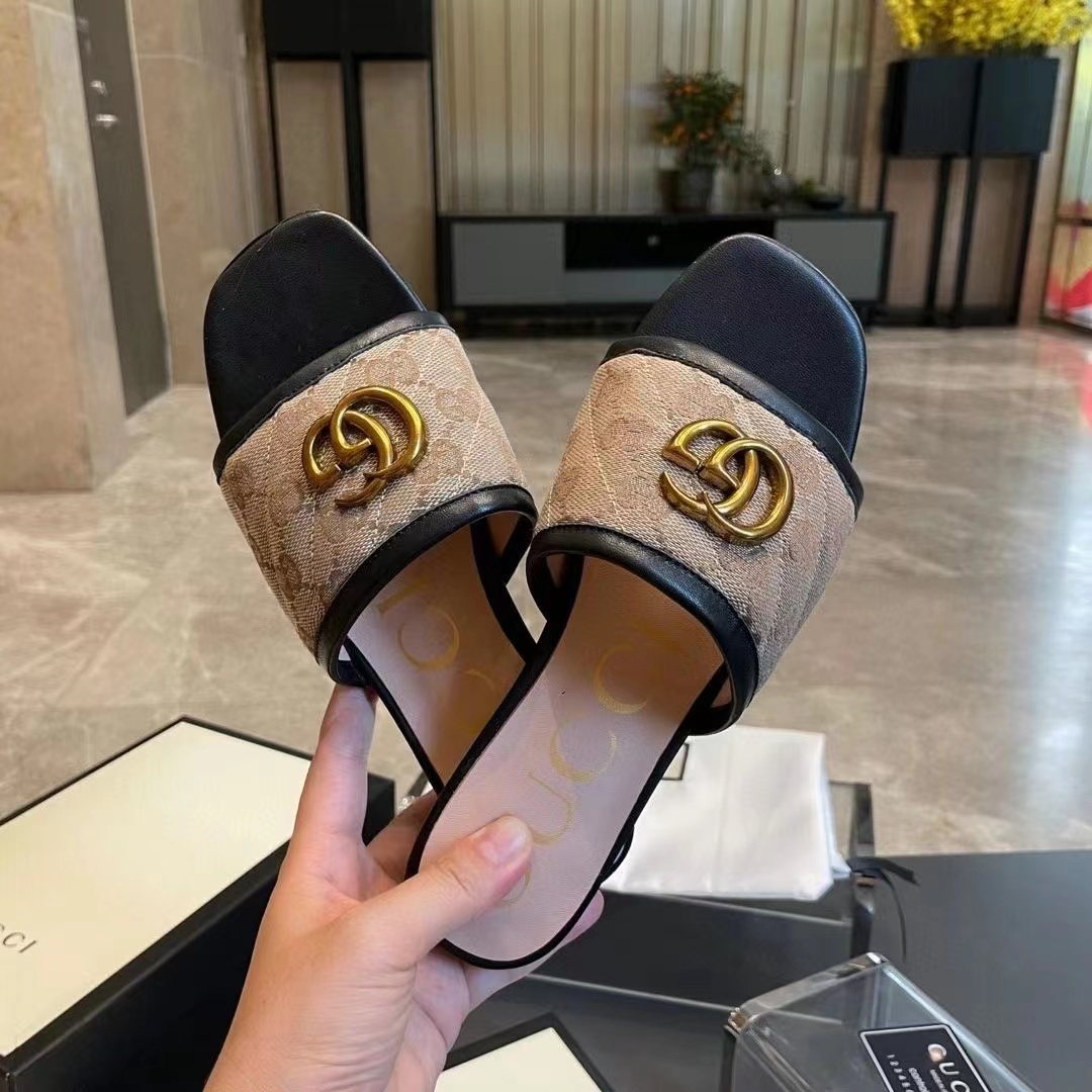 G*u*i slippers women(aaa)-175