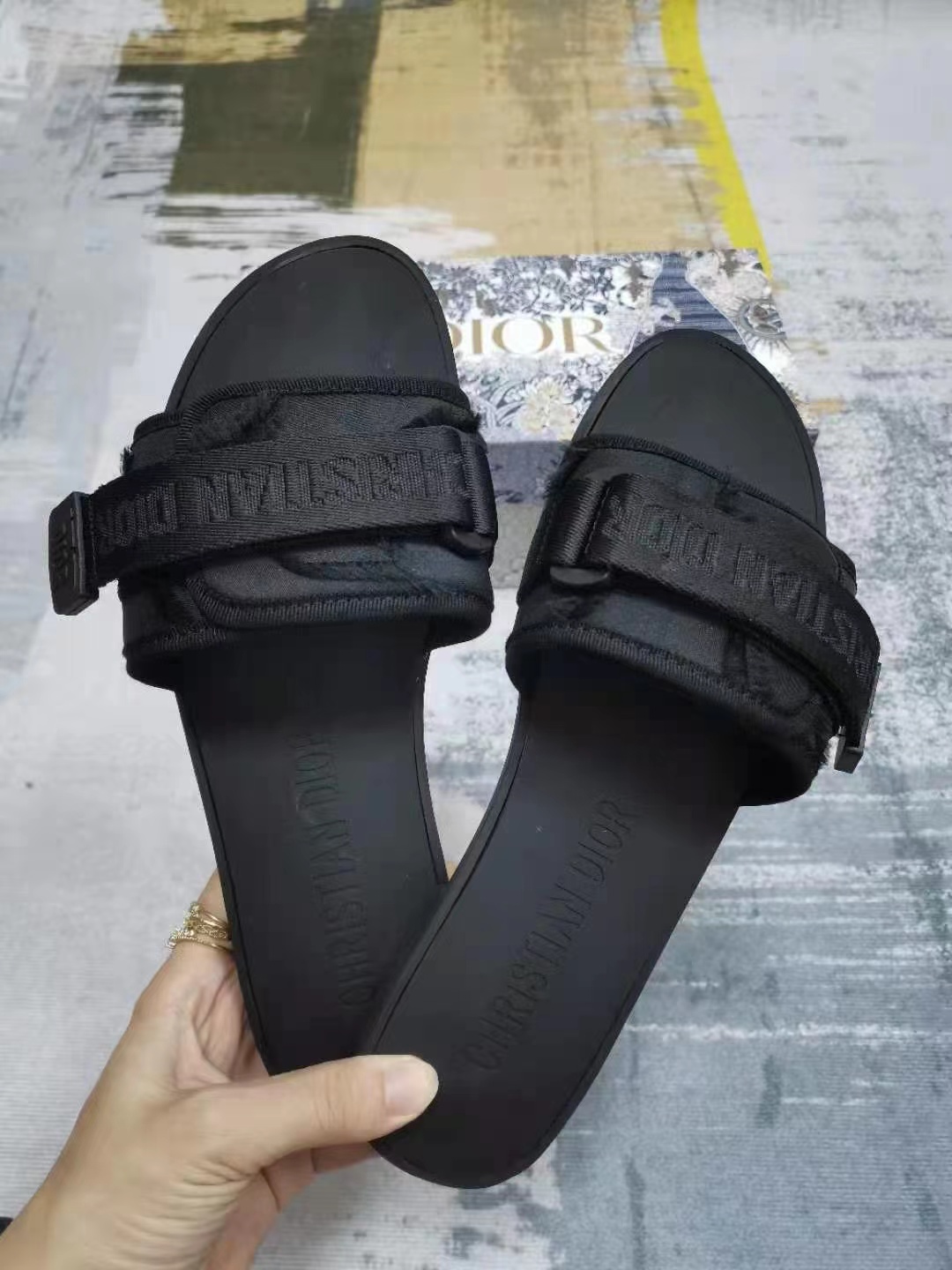 D*or slippers women(aaa)-049