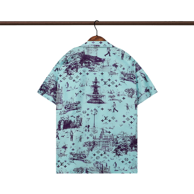 LV short shirt-156
