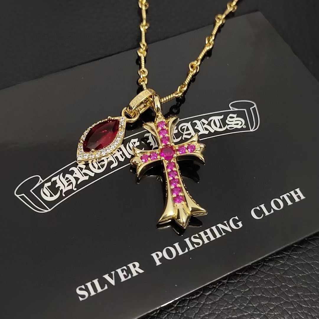 Ch**me He**ts necklace-006