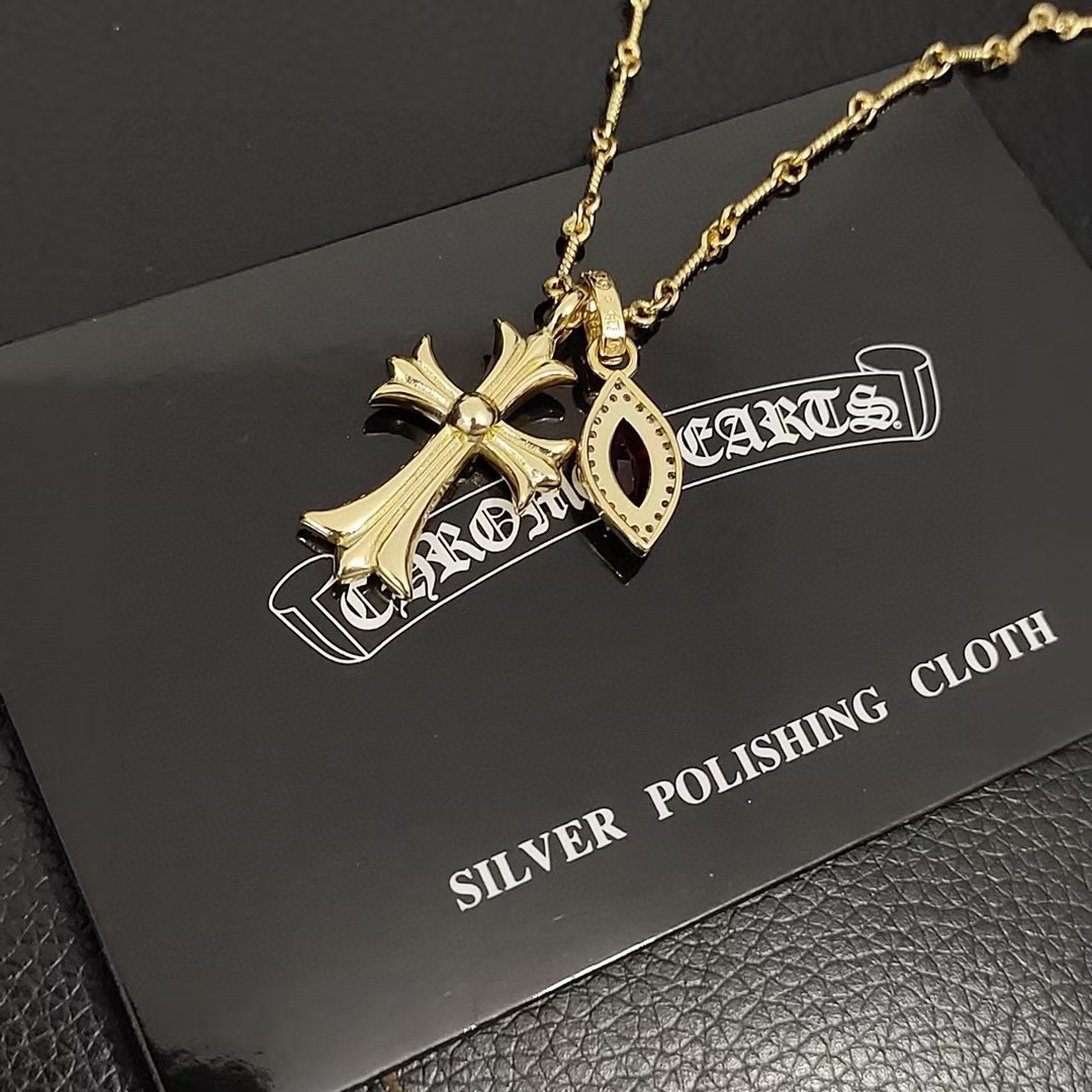 Ch**me He**ts necklace-005