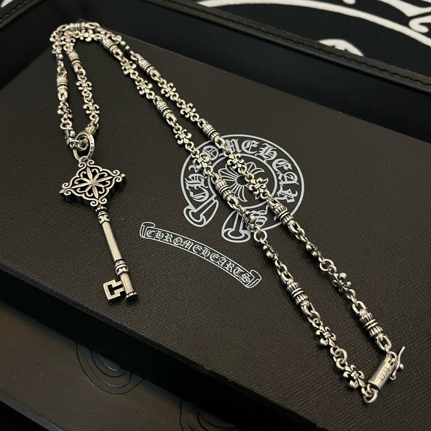 Ch*0me heart necklace-100