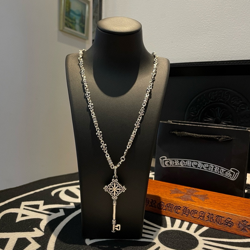 Ch*0me heart necklace-100