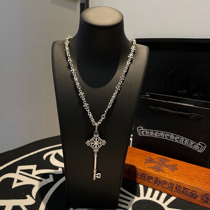 Ch*0me heart necklace-100