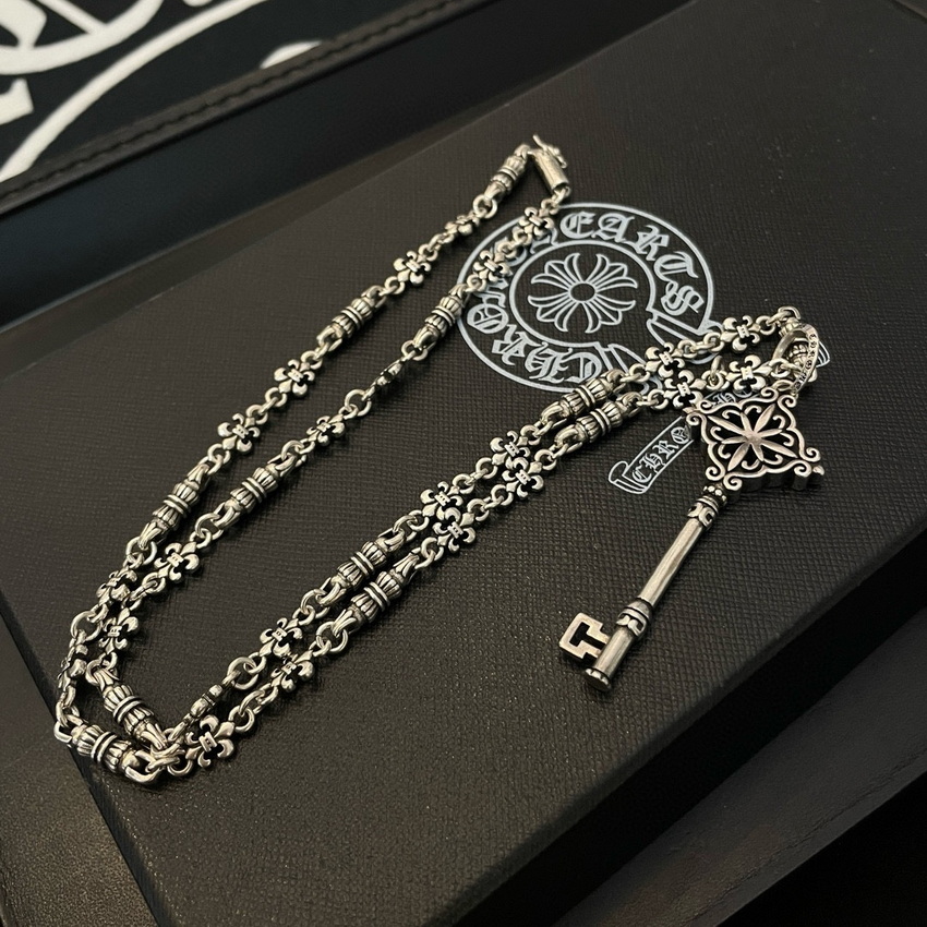 Ch*0me heart necklace-100