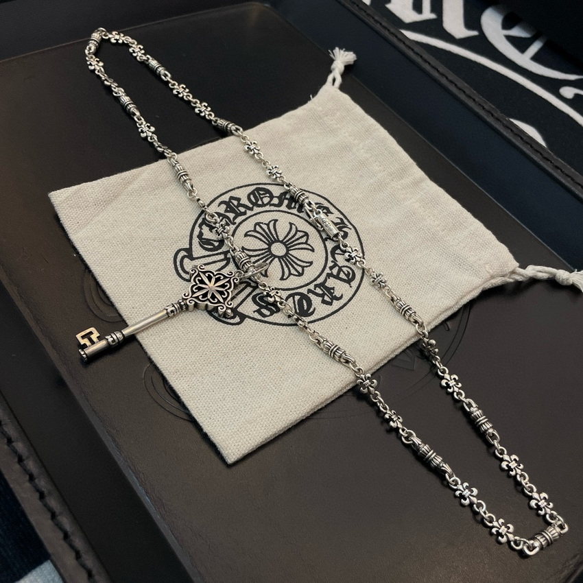 Ch*0me heart necklace-100