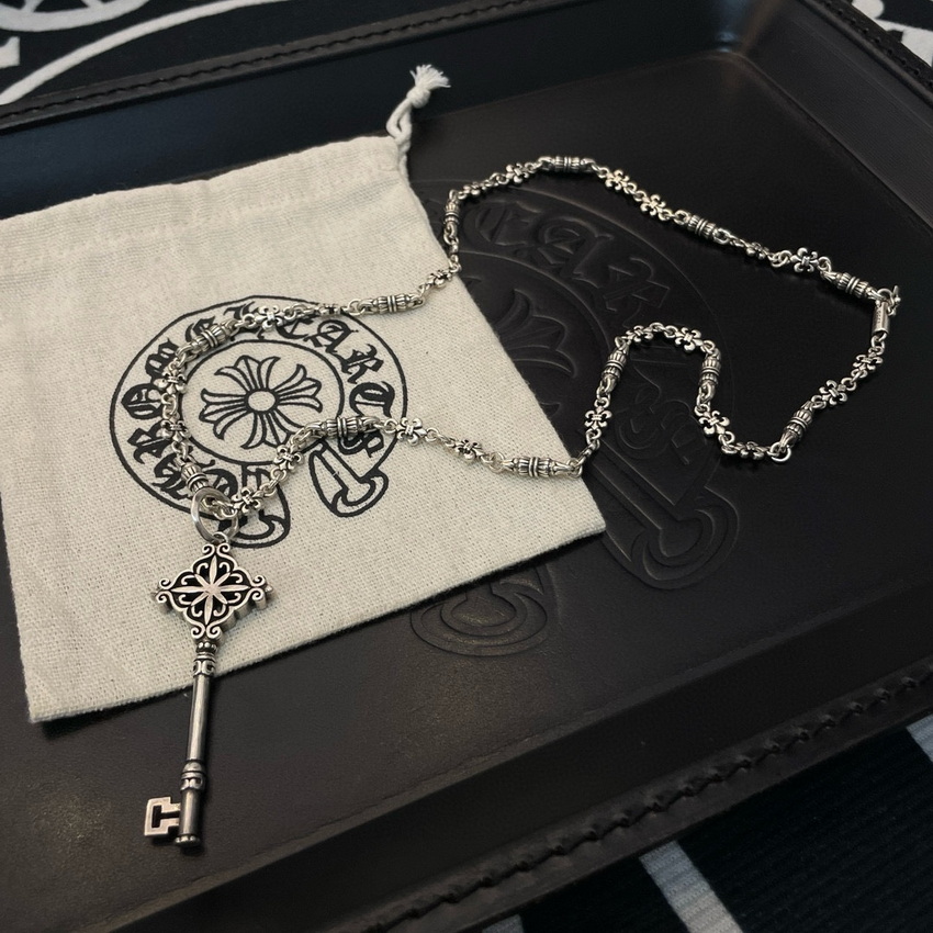 Ch*0me heart necklace-100