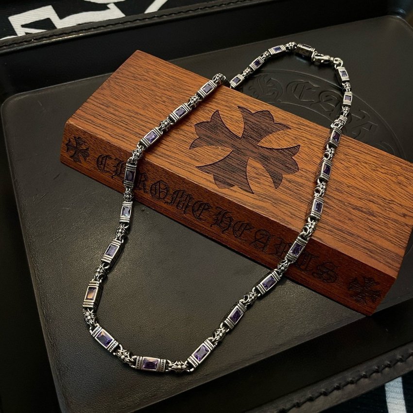 Ch*0me heart necklace-101