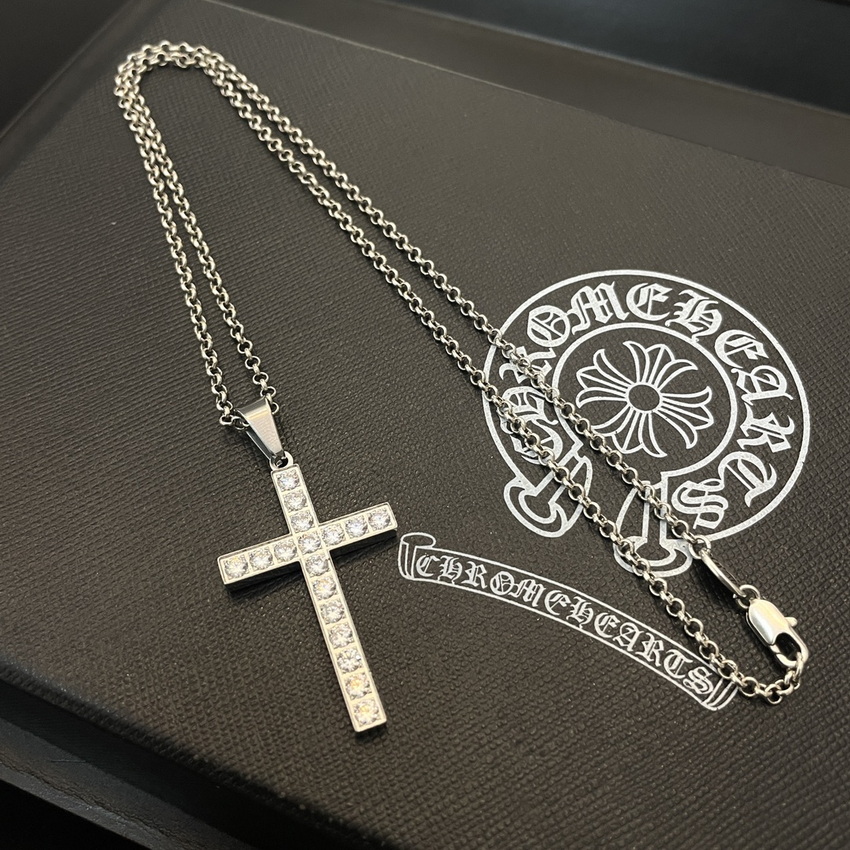 Ch*0me heart necklace-102