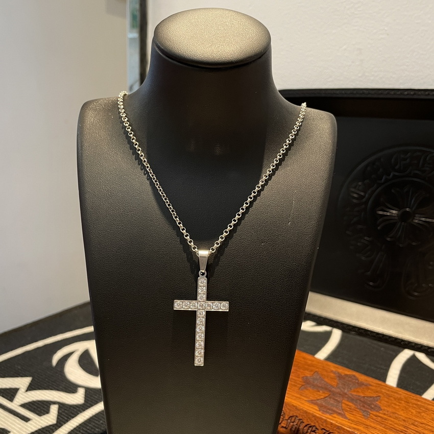 Ch*0me heart necklace-102
