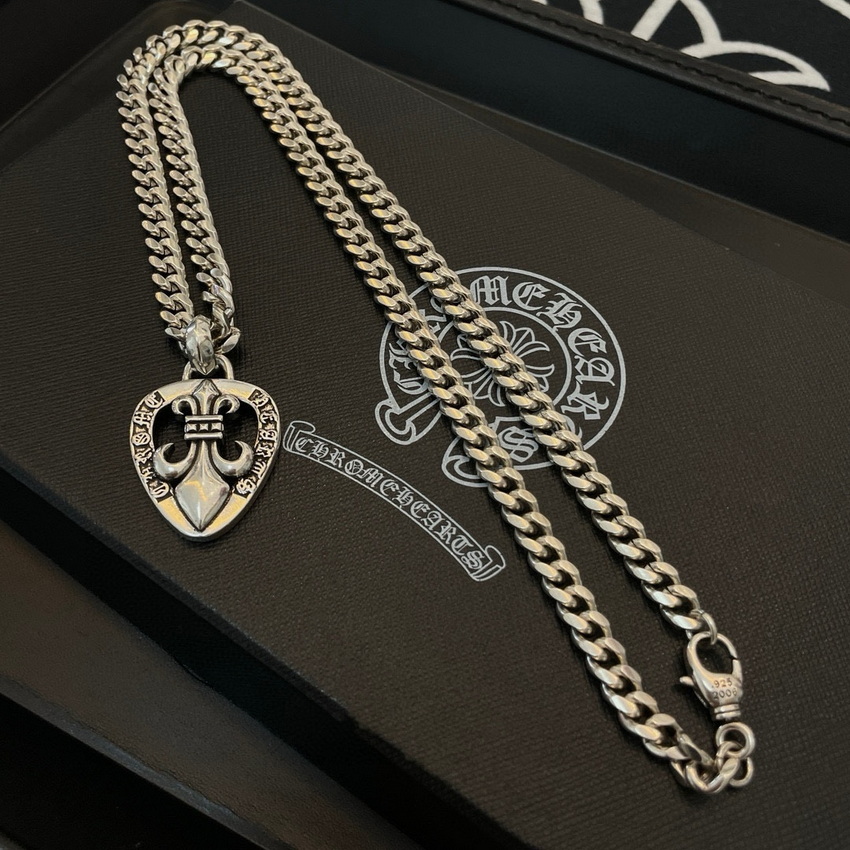 Ch*0me heart necklace-103