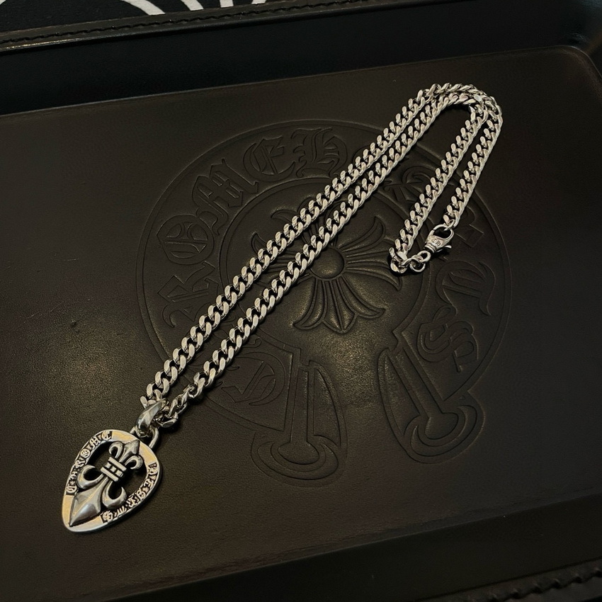 Ch*0me heart necklace-103