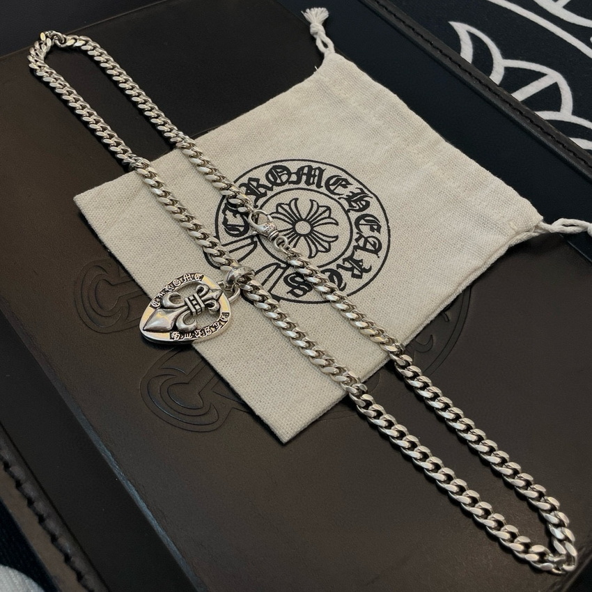 Ch*0me heart necklace-103