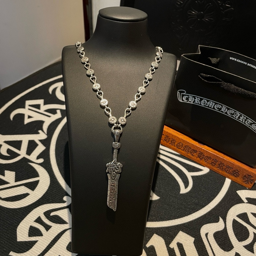 Ch*0me heart necklace-104