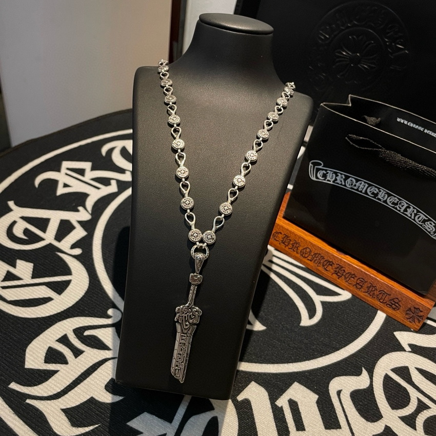 Ch*0me heart necklace-104
