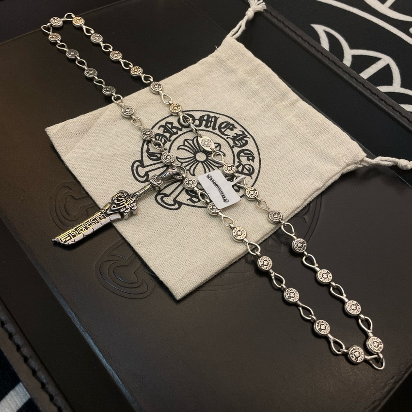 Ch*0me heart necklace-104