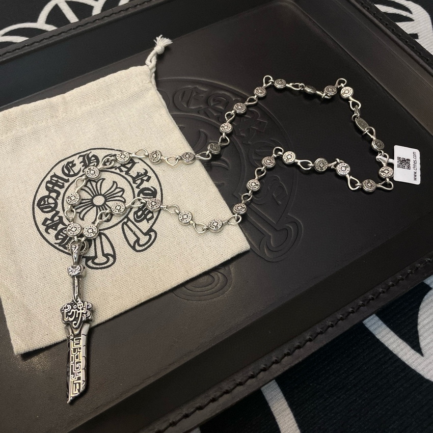 Ch*0me heart necklace-104