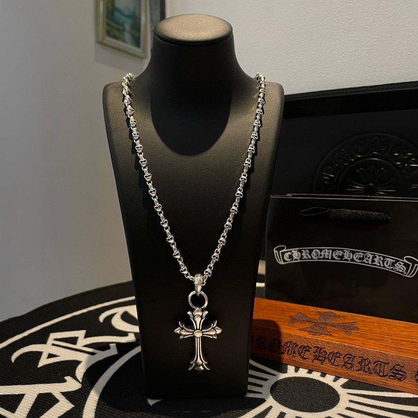 Ch*0me heart necklace-106