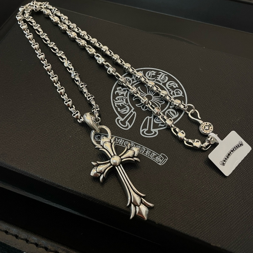 Ch*0me heart necklace-106
