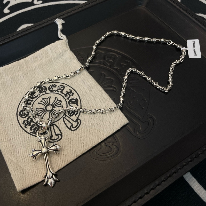 Ch*0me heart necklace-106