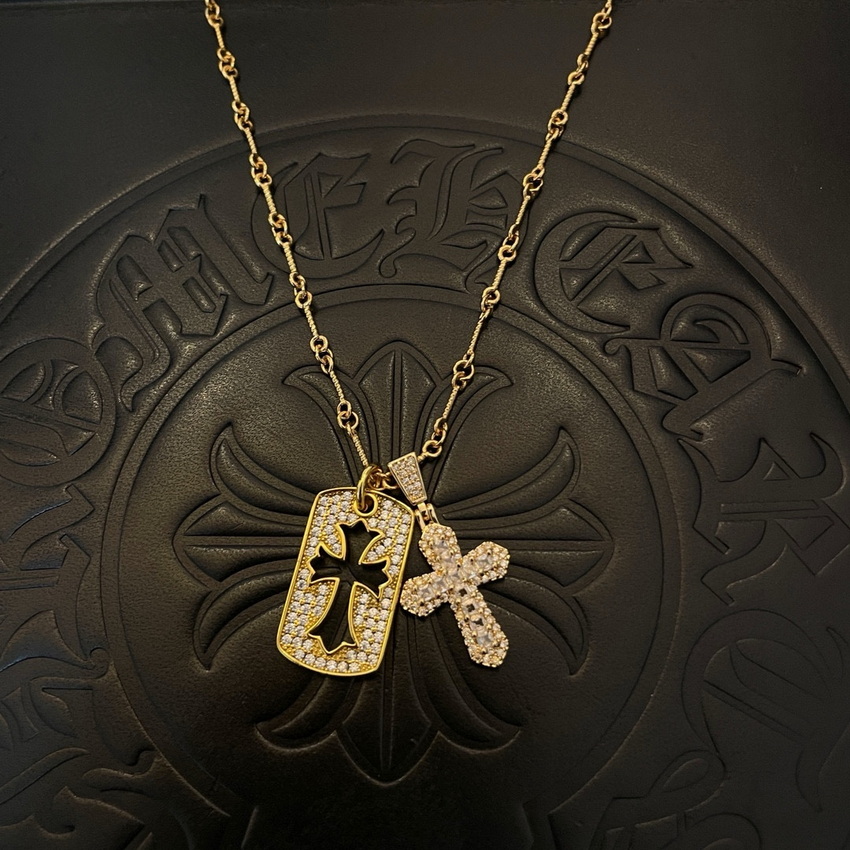 Ch*0me heart necklace-014