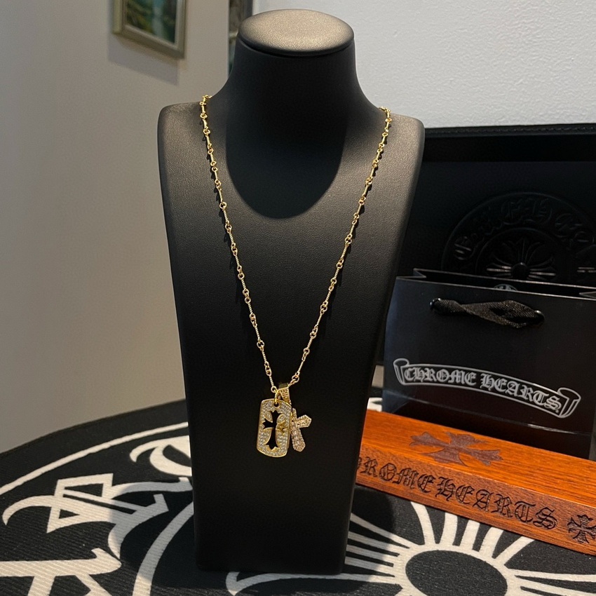 Ch*0me heart necklace-014