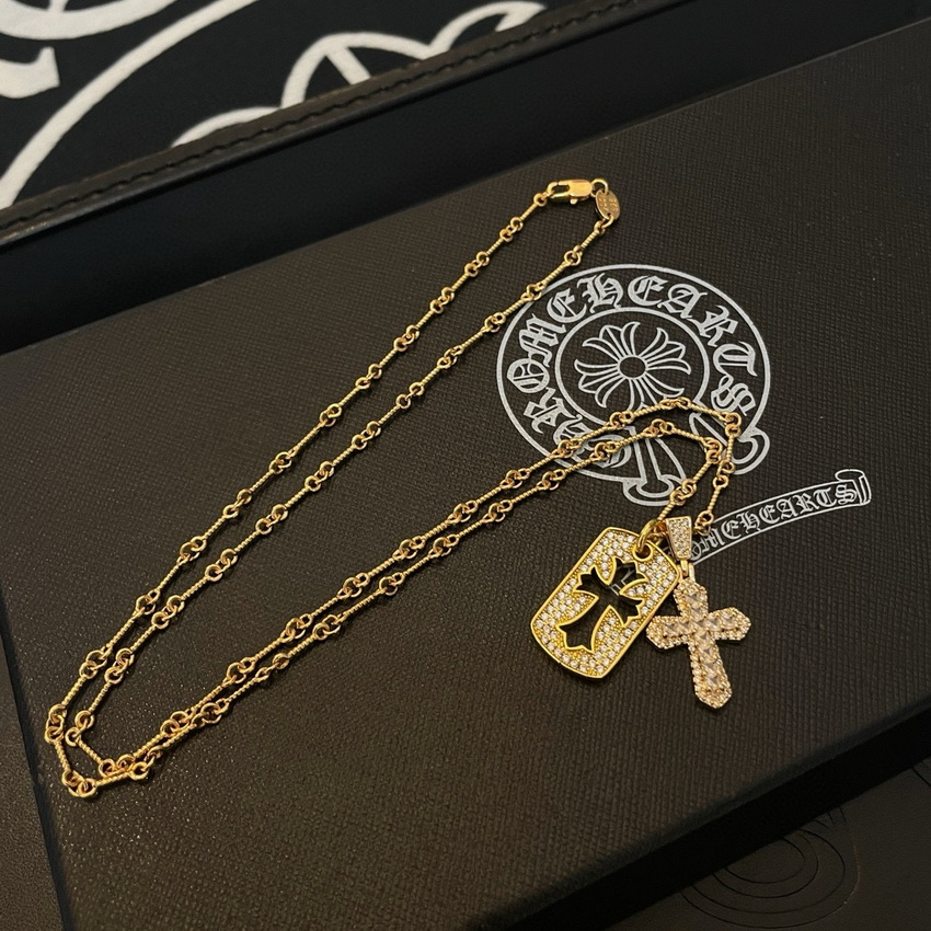 Ch*0me heart necklace-014