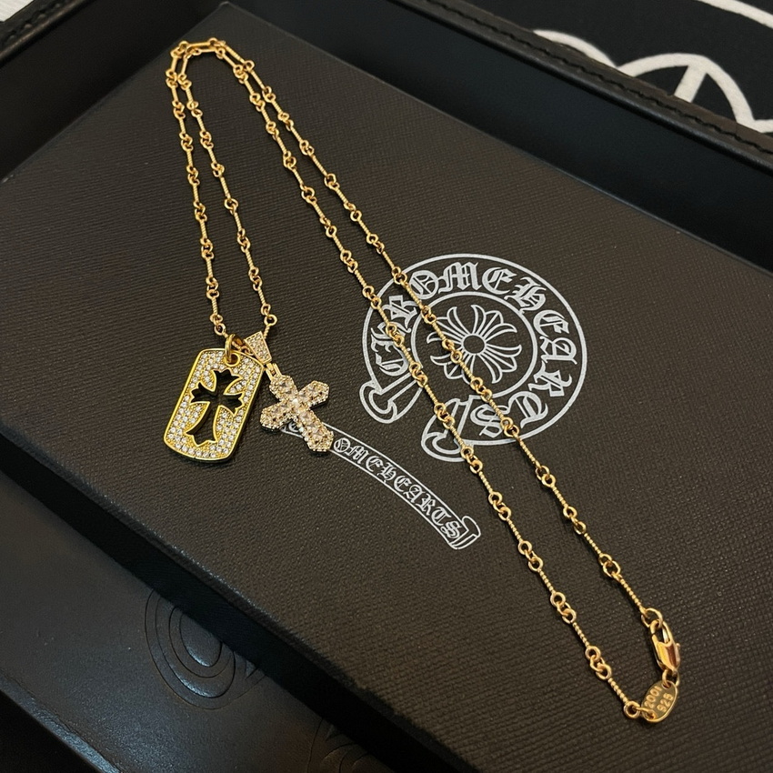 Ch*0me heart necklace-014