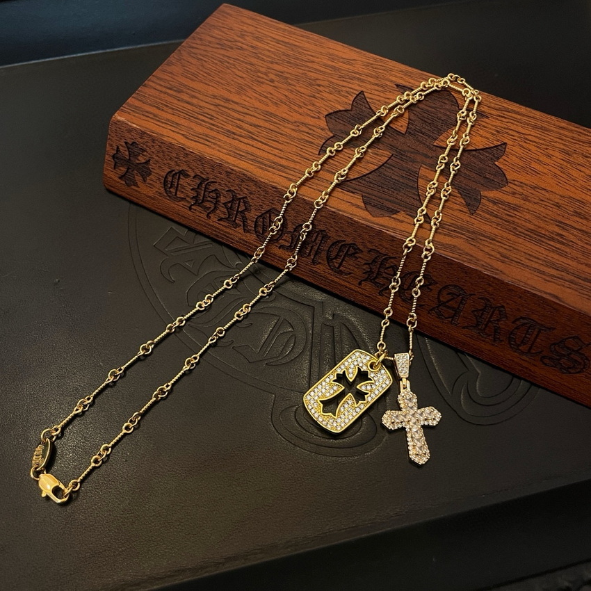 Ch*0me heart necklace-014