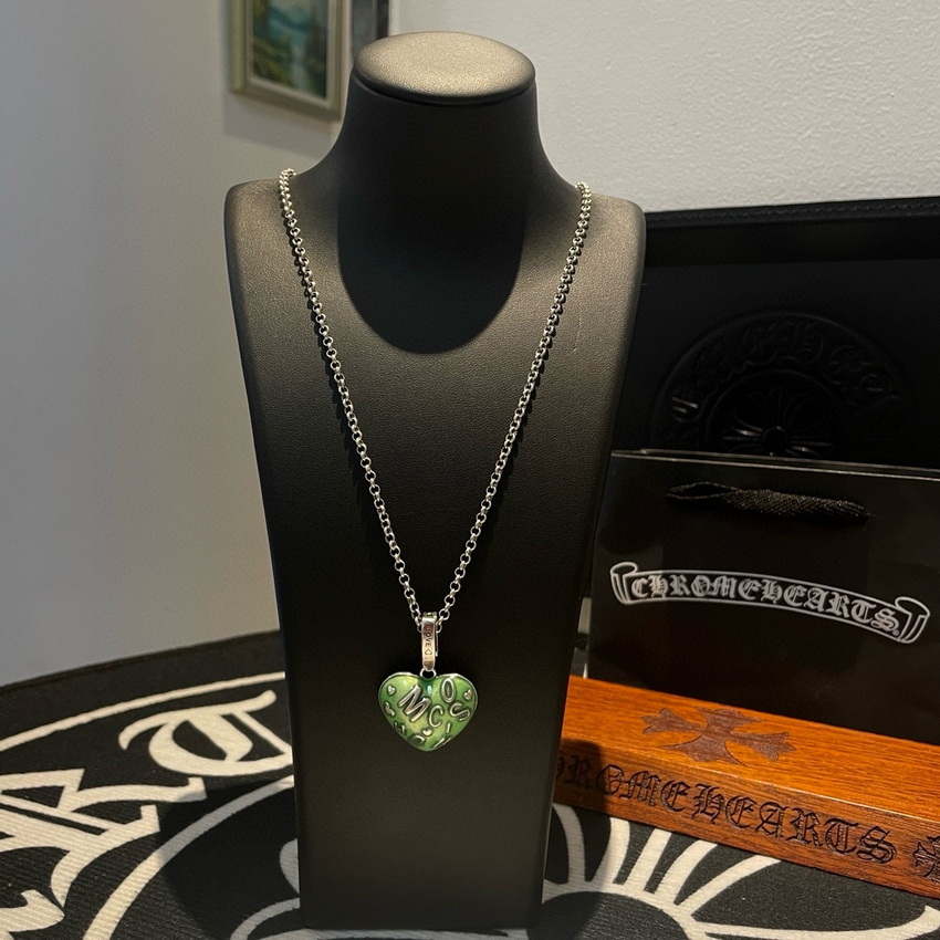 Ch*0me heart necklace-015