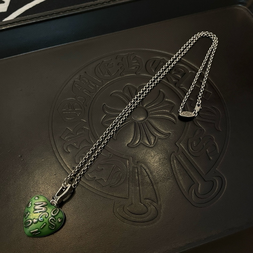 Ch*0me heart necklace-015