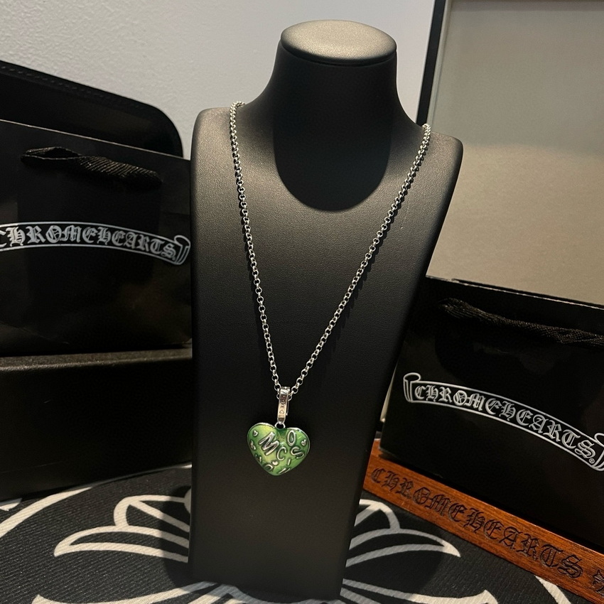 Ch*0me heart necklace-015