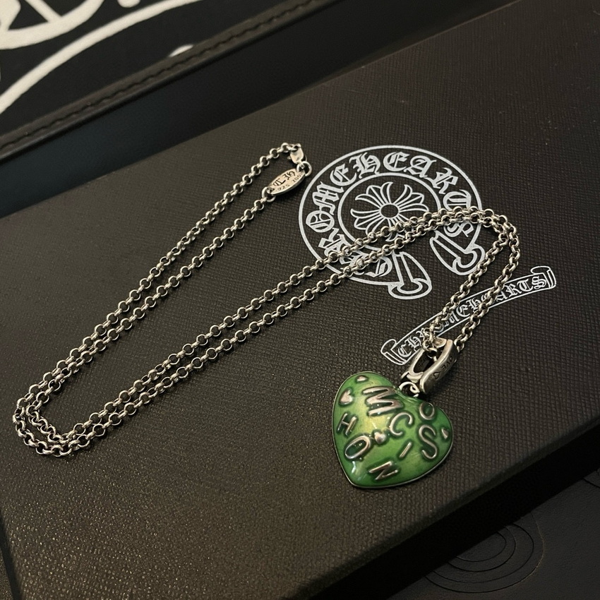 Ch*0me heart necklace-015