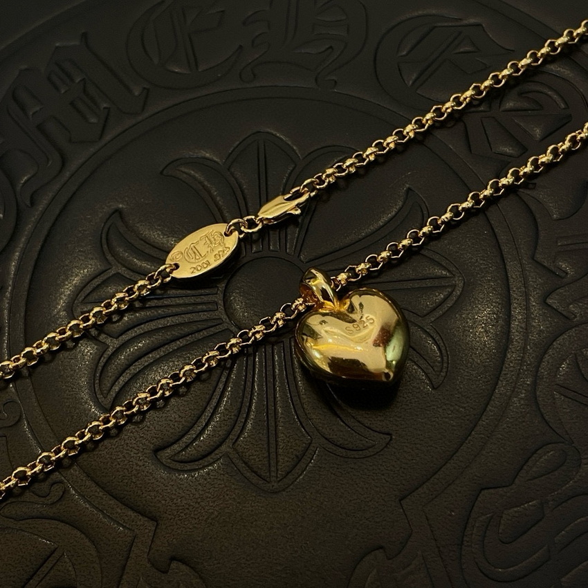 Ch*0me heart necklace-016