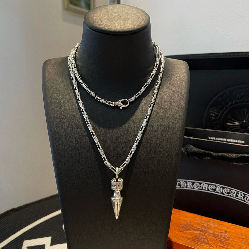 Ch*0me heart necklace-017