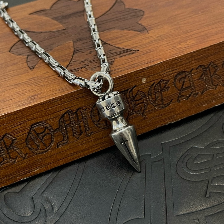 Ch*0me heart necklace-017