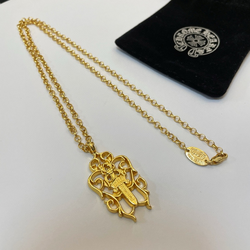 Ch*0me heart necklace-024