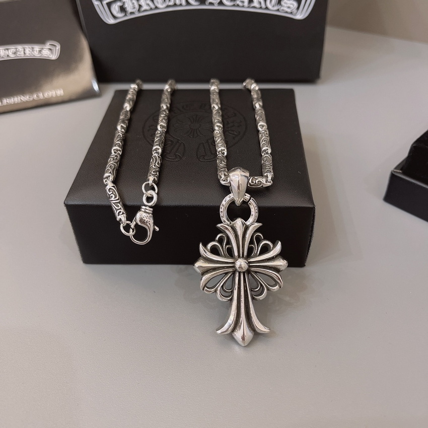 Ch*0me heart necklace-026