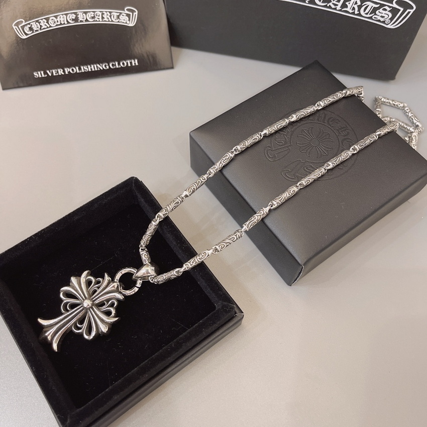Ch*0me heart necklace-026