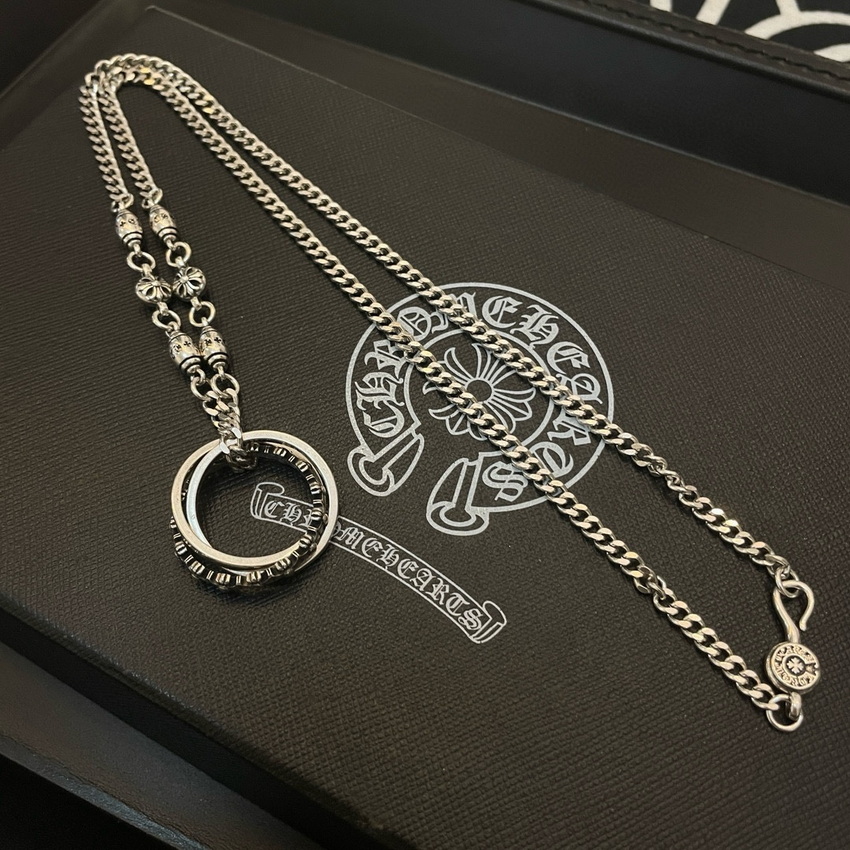 Ch*0me heart necklace-028