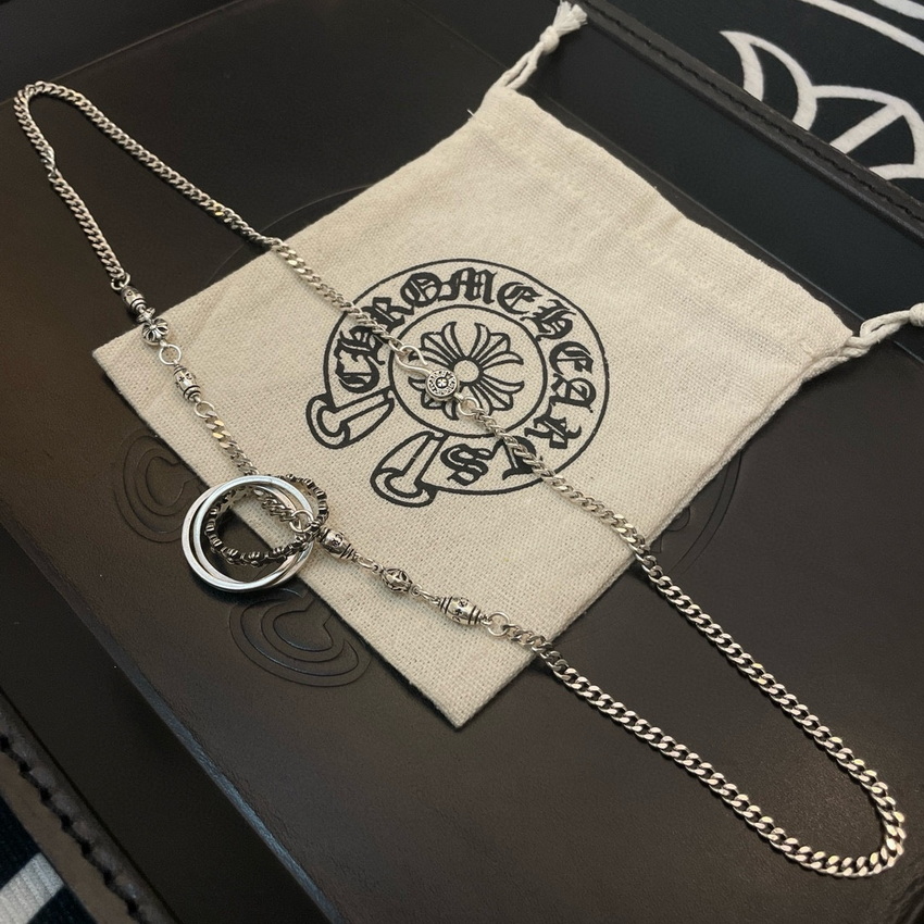 Ch*0me heart necklace-028