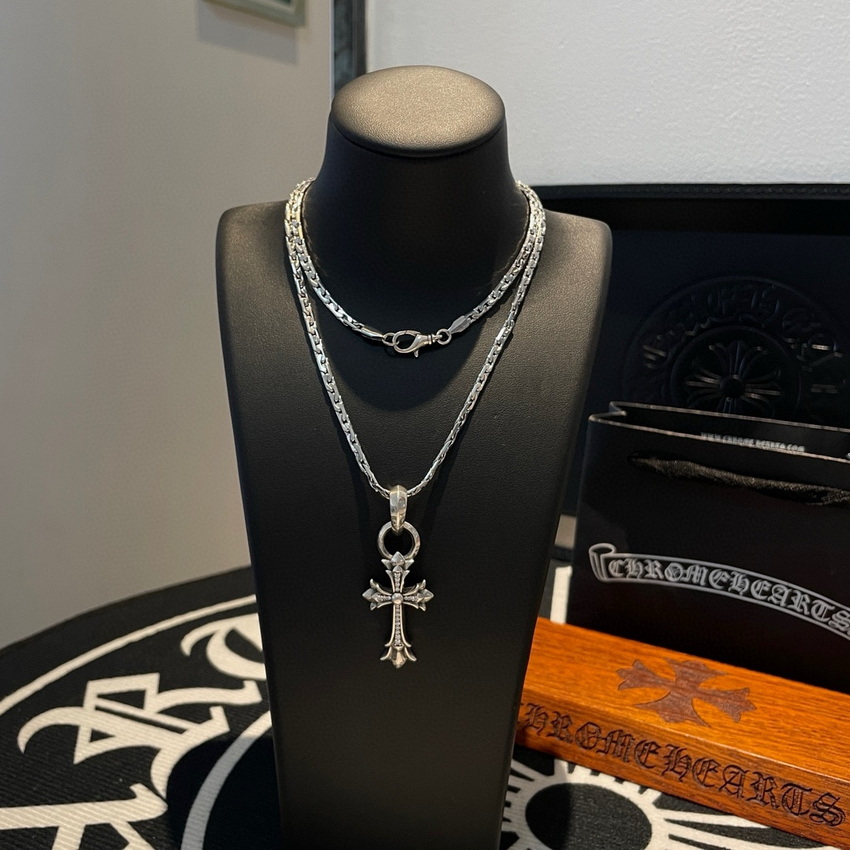 Ch*0me heart necklace-030