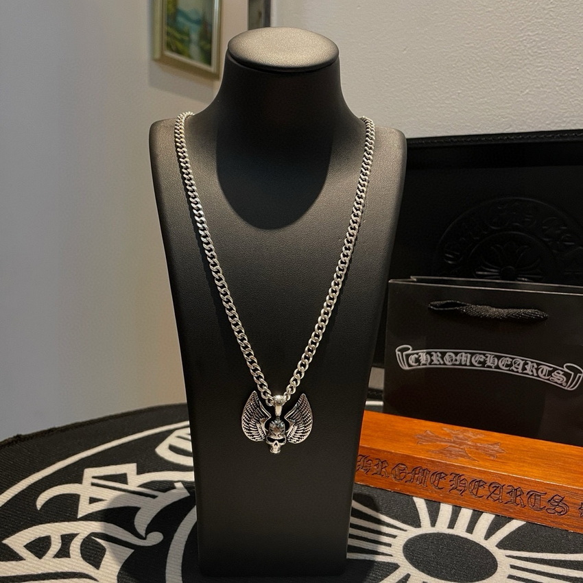 Ch*0me heart necklace-034
